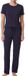 Ammann Dames pyjama Mix & Match night sky effen korte mouw 50% katoen 50% modal 4XL