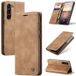 Caseme Étui Portefeuille Samsung Galaxy S24 Série 013 - Marron