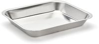 Marinerplaat DE BUYER 3283.27 marineerbord, roestvrij staal, 27 x 22 x 4 cm, zilver