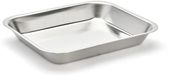 Marinerplaat DE BUYER 3283.27 marineerbord, roestvrij staal, 27 x 22 x 4 cm, zilver