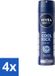 NIVEA Men Vaporisateur Cool Kick 150 ml - 4 stuks