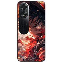 Maniacase Etui Oppo A58 One Piece Luffy Angry Art Manga Anime Copy