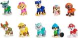 Paw Patrol Pat' Patrouille Figurines Pat' Patrouille 10eme Anniversaire, Coffret 10 Figurines Chiots, Chase, Marcus, Ruben, Stella, Zuma, Rocky, Everest, Tracker, Rex et Liberty