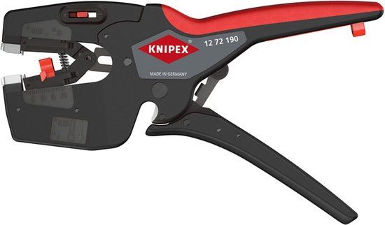 Knipex NexStrip 12 72 190 Krimptang 0.03 tot 10 mm²