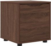 vidaXL Badkamerkast - Bewerkt Hout - Bruin Eiken - 40,5 x 40 x 44 cm