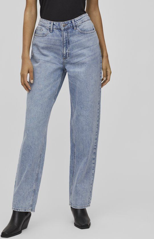 VILA Straight fit jeans VIKELLY high-waist W34 X L34