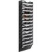 EasyPAG Porte-revues en métal avec 14 compartiments, A4, fixation murale, noir