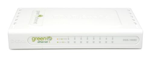 D-Link DGS-1008D/B - Switch - 8 poorten - Gigabit Ethernet