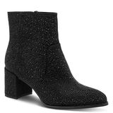 Marco Tozzi Dames Enkellaarsje 2-25398-45 001 F-breedte Maat: 39 EU