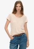 Superdry Studios T-shirt met slanke pasvorm - Dames - T-shirts - Mauve Morn Pink