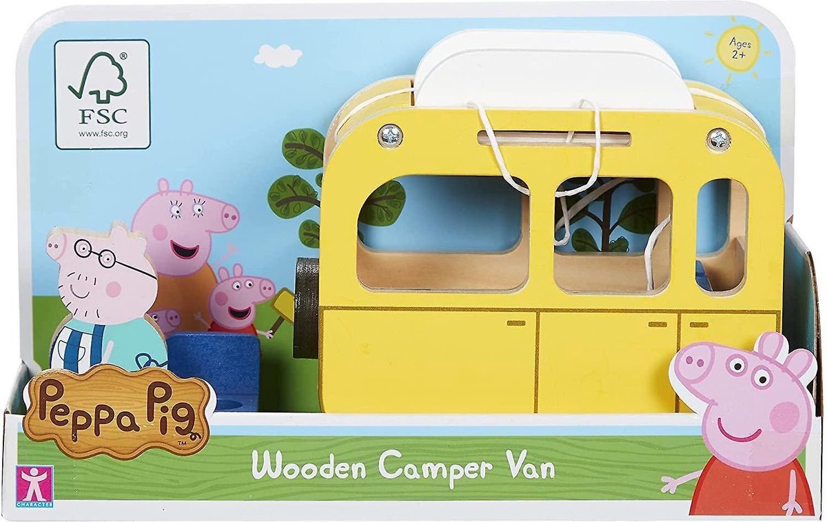 Peppa Pig Houten camper.