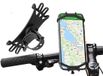HBS W-0098 Universele Fiets Telefoonhouder - Zwart