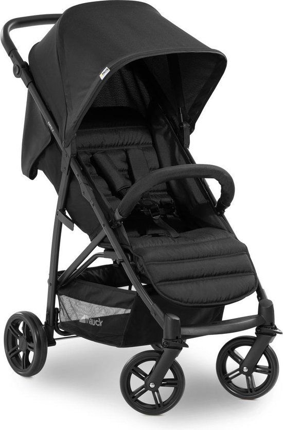 Hauck Rapid 4 Buggy - Black - Lichtgewicht en Compact - Geschikt vanaf de Geboorte