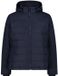 CMP Hooded Jacket Men Black/Black L Waterdicht Polyester Rits Lange mouw Zijzakken Met capuchon Met voering Effen