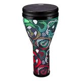 Remo Wereldpercussie Djembe Festival Tribal Groen DJ-2510-68