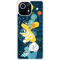 Xiaomi Mi 11 Sea flowers verstevigd hoesje met sublimatie bedrukking