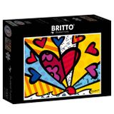 Romero Britto Puzzle Bluebird - New Day (1000 pièce)