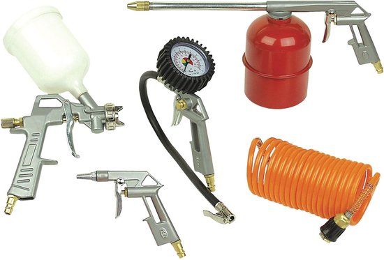 Brüder Mannesmann Set pneumatisch gereedschap 12 bar - M 1527