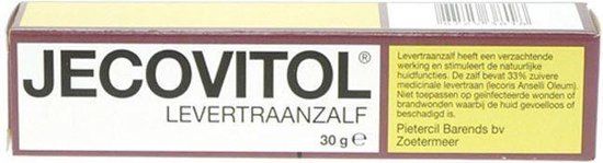 Jecovitol Levertraanzalf - 30 gr - Bodycrème