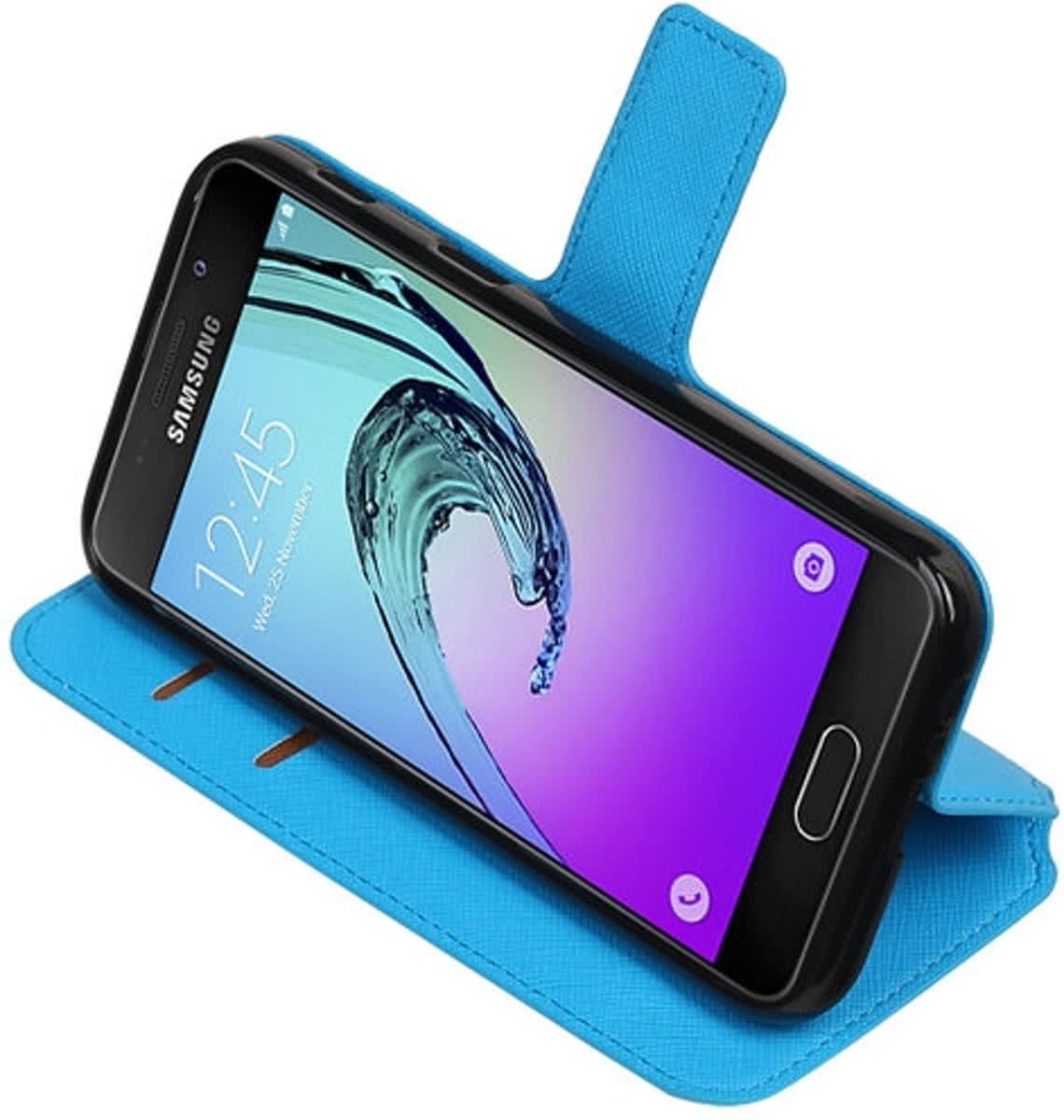 HM Book Case for Samsung Galaxy A3 2017 - Blue