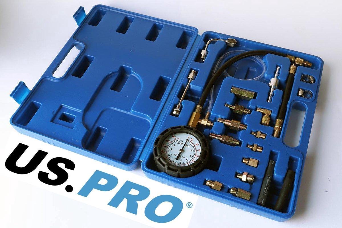 US.PRO tools by Bergen Brandstof/ injectie druk tester set