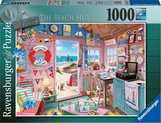 Ravensburger Het strandhuis - Legpuzzel - 1000 stukjes