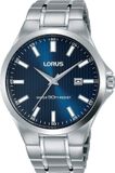 Lorus Herenhorloge RH993KX9 Analoog Quartz Zilverkleurig/Blauw Staal