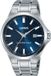 Lorus Herenhorloge RH993KX9 Analoog Quartz Zilverkleurig/Blauw Staal