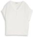 Tom Tailor Losvallende blouse met V-hals Maat 34 Whisper White