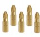 Hoegert Technik PZ2 25mm embout de vissage - 5 pièces