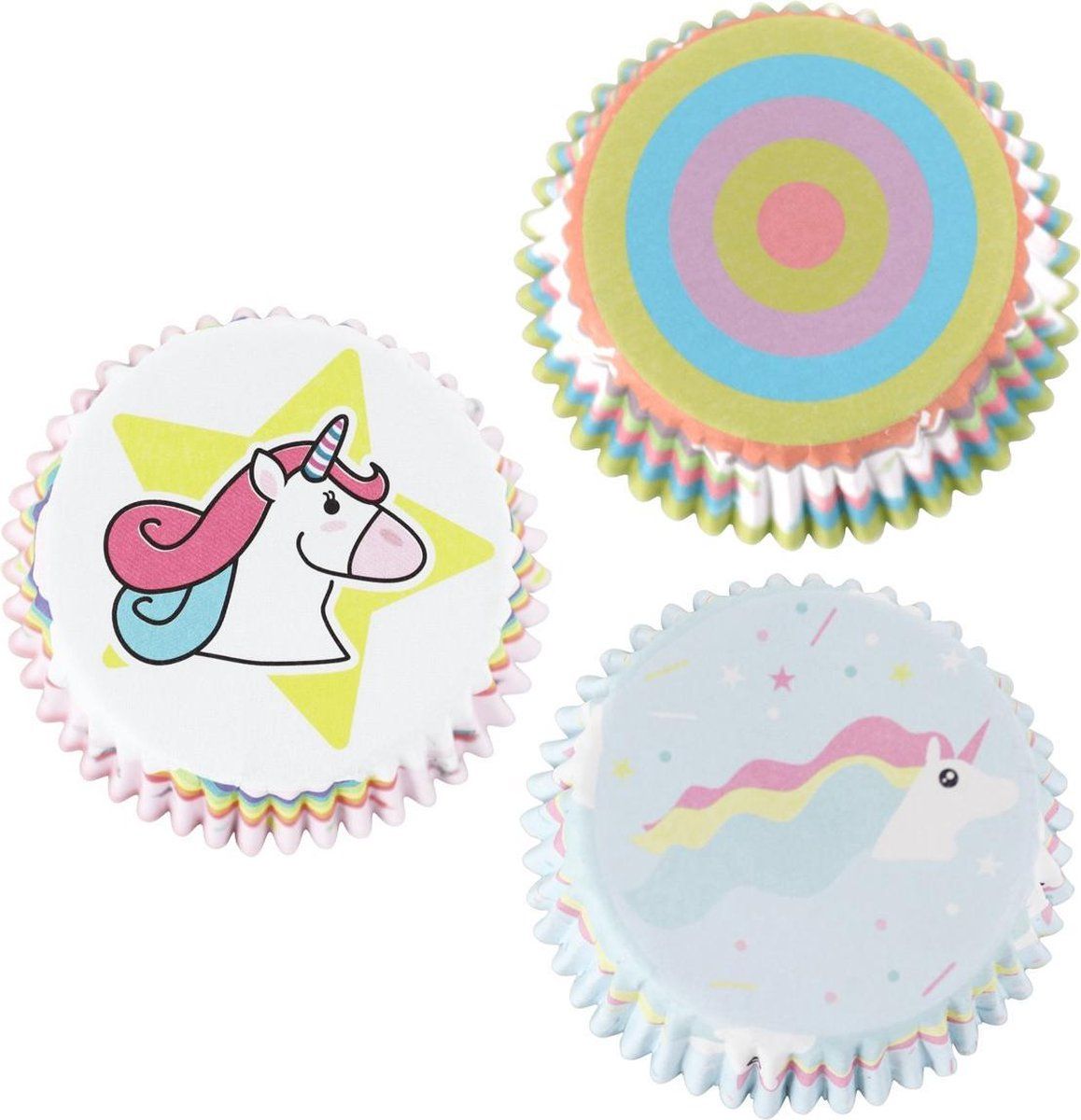 PME Cupcakevormpjes Unicorn pk/60