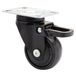 WAGNER design yourself WAGNER Design - 3C - Zwenkwiel/apparaatwiel/transportwiel/meubelwiel - zwart, zachte loop, diameter Ø 50 mm, totale blokkering, kogellagers, draagvermogen 50 kg - 01235201