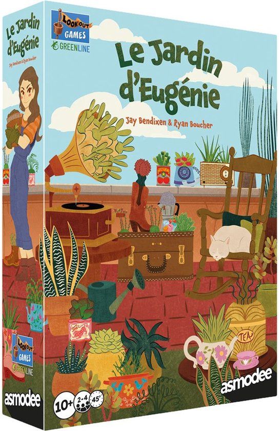 Asmodee Le Jardin d’Eugénie – Familie spel – Tuin strategie