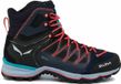 Salewa Dames WS Mountain Trainer Lite Mid Gore-TEX Wandelschoenen, Premium Navy/Blue Fog, 39 EU