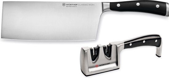 Wusthof Classic Ikon Messenset - 2-delig - Zwart
