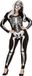 Fiestas Guirca Jumpsuit Skelet Dames Polyester Zwart/wit Maat L