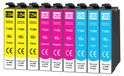 OEM Epson 9 Compatibele inktpatronen voor de Epson Stylus (modellen T1292, T1293, T1294)