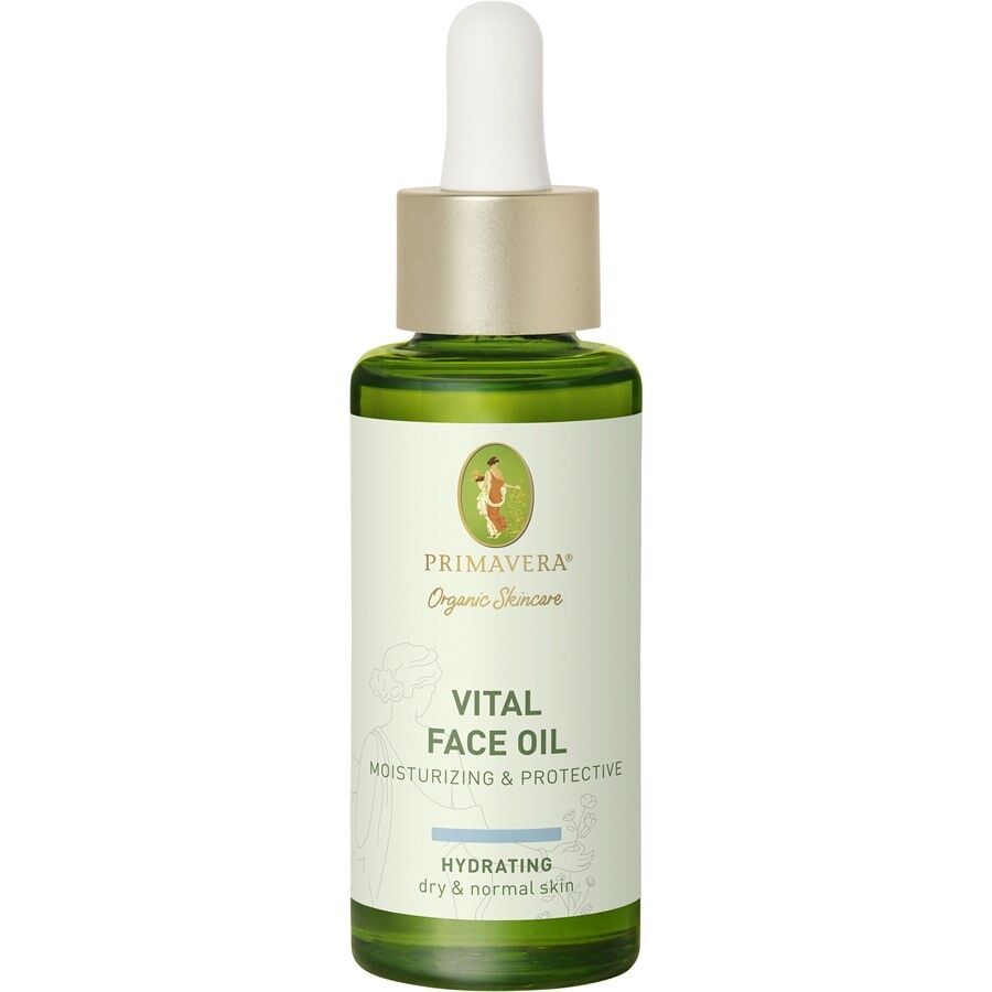 Primavera Primavera Vital Face Oil Moisturizing & Protective Hydraterend serum 30 ml Dames