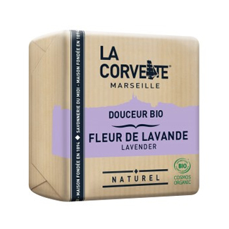 La Corvette Biologische Marseille Zeep met Lavendel 100 gr