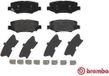Brembo P18024 Remblokken achter - Set van 4