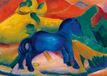 Your Decoration B.V. Kunstdruk Franz Marc Blaues Pferdchen 30x21cm