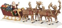 Luville Kerstman met Rendierenslee