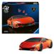 Ravensburger Iconics Lamborghini Huracan Orange, 108 piece 3D Jigsaw Puzzle for Adults and Kids Age 8+ Years Up