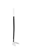 KMINA - Lange voetschoen en laarzentrekker (76 cm), telescopisch metaal, kleur wit