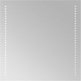 vidaXL Badkamerspiegel LED 50x50 cm