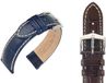 Hirsch Horlogeband - Modena Donkerbruin - Cuir - 18 mm