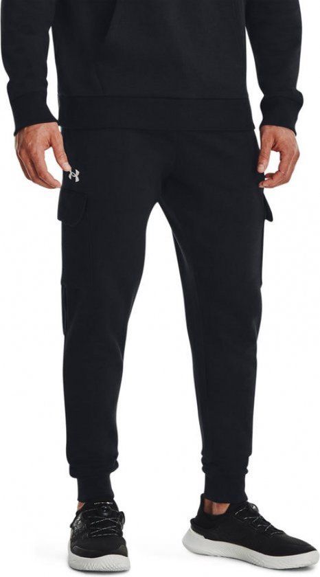 Under Armour Rival Fleece Cargo-joggingbroek Zwart M Heren