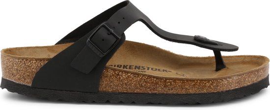 Birkenstock Gizeh - Slippers - Black - Regular - Maat 46