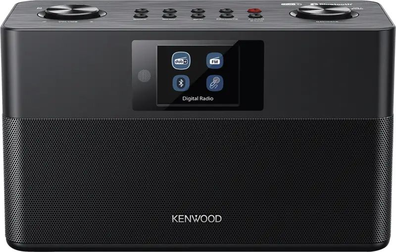 Kenwood CR-ST 85 DAB Draagbare Digitaal Zwart Radio met Bluetooth