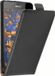 Mumbi Flip Case Zwart Kunstleer voor Microsoft Lumia 950